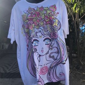 Japan L.A. x Miss Kika Moonlight Legend Tee sz XL